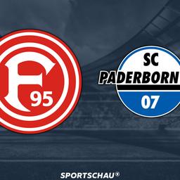 Logo Fortuna Düsseldorf gegen SC Paderborn 07