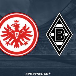 Logo Eintracht Frankfurt gegen Borussia Mönchengladbach