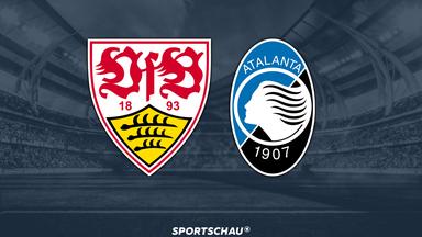 Logo VfB Stuttgart gegen Atalanta