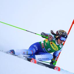 Federica Brignone beim Riesenslalom in Sölden