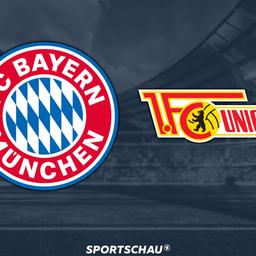 Logo Bayern München gegen 1. FC Union Berlin