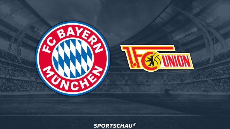 Logo Bayern München gegen 1. FC Union Berlin