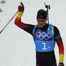 Simon Schempp bei Olympia 2014