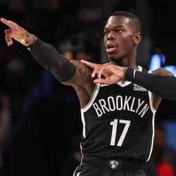 Dennis Schröder im Spiel seiner Brooklyn Nets gegen die Milwaukee Bucks