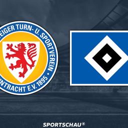 Logo Eintracht Braunschweig gegen Hamburger SV