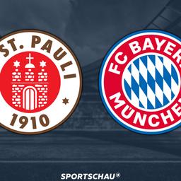 Logo FC St. Pauli gegen Bayern München