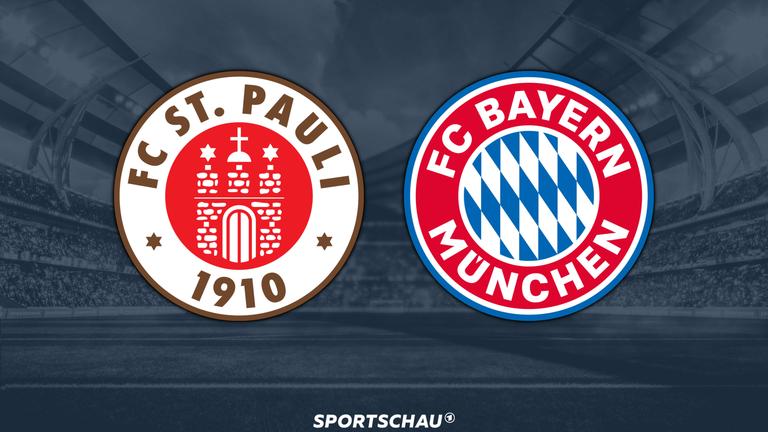 Logo FC St. Pauli gegen Bayern München