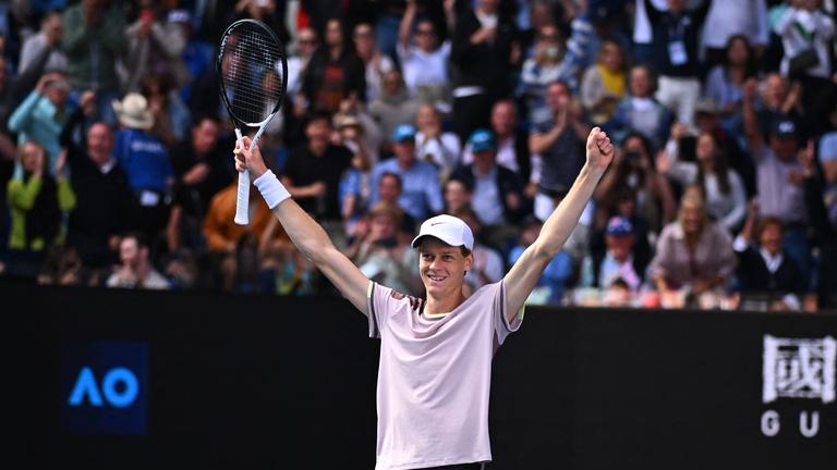 Jannik Sinner steht im Finale der Australian Open.