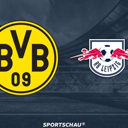 Logo Borussia Dortmund gegen RB Leipzig