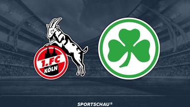 Logo 1. FC Köln gegen SpVgg Greuther Fürth