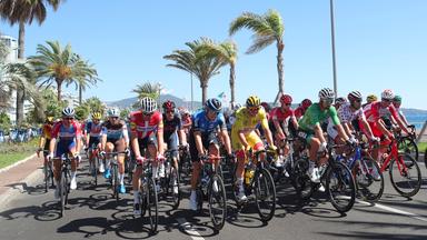 Die Tour de France führt durch Nizza.