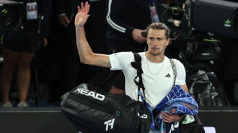 Alexander Zverev nach seinem Aus im Halbfinale gegen Daniil Medvedev