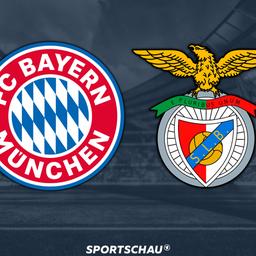 Logo Bayern München gegen SL Benfica