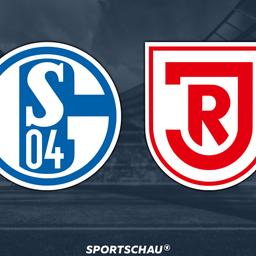 Logo FC Schalke 04 gegen Jahn Regensburg