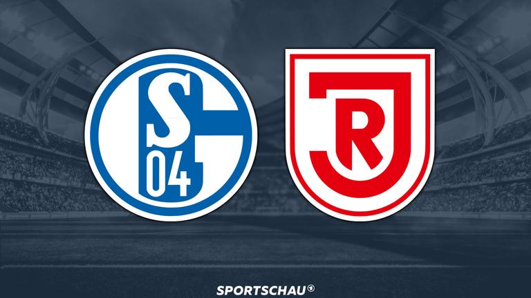 Logo FC Schalke 04 gegen Jahn Regensburg