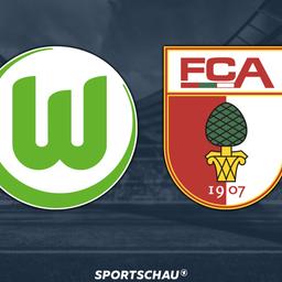 Logo VfL Wolfsburg gegen FC Augsburg