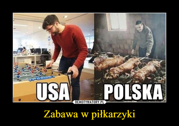 Zabawa w piłkarzyki –  