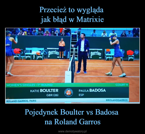 Pojedynek Boulter vs Badosa na Roland Garros –  Dernierperrierperrier perrierWOMEN'S SINGLES 1ST ROUNDKATIE BOULTERGBR (26)ROLAND-GARROS, PARISOLANDGARRWilsonperrierPAULA BADOSAESPCOURT 9#ROLANDGARROSnerrier