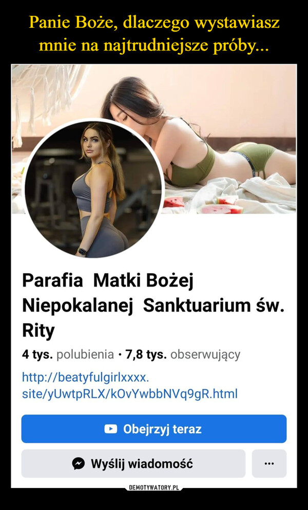  –  Parafia Matki BożejNiepokalanej Sanktuarium św.Rity4 tys. polubienia 7,8 tys. obserwującyhttp://beatyfulgirlxxxx.site/yUwtpRLX/kOvYwbbNVq9gR.html▸ Obejrzyj terazWyślij wiadomość