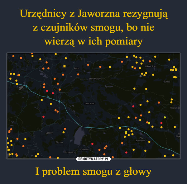 I problem smogu z głowy –  