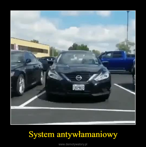 System antywłamaniowy –  