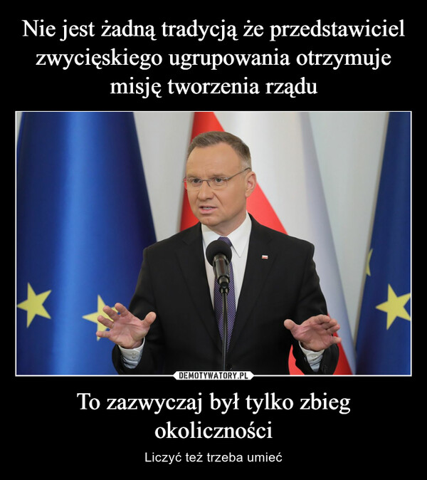 To zazwyczaj był tylko zbieg okoliczności – Liczyć też trzeba umieć 