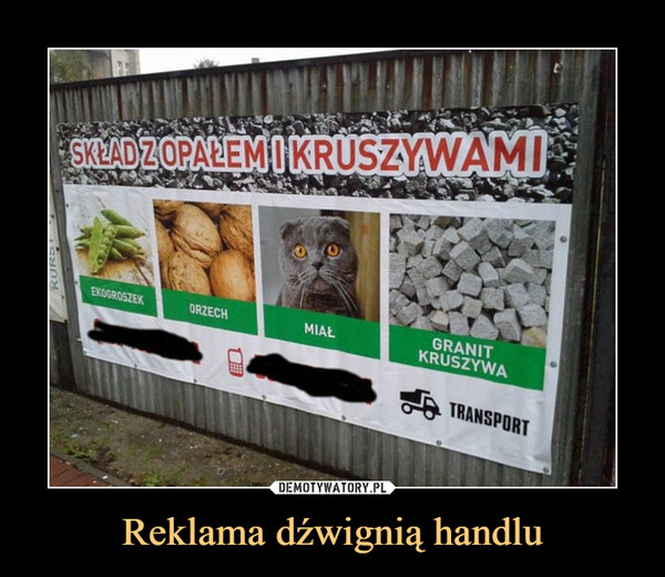 Reklama dźwignią handlu –  