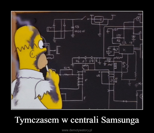 Tymczasem w centrali Samsunga –  