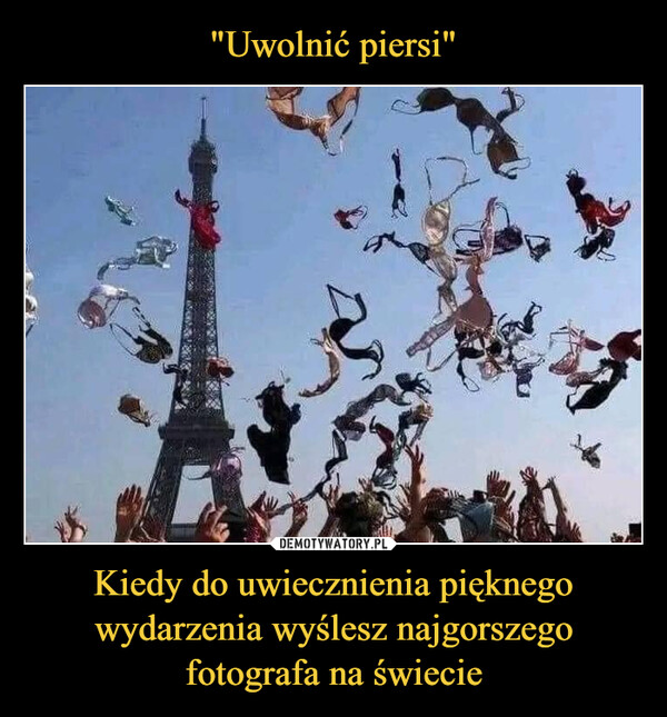 Kiedy do uwiecznienia pięknego wydarzenia wyślesz najgorszego fotografa na świecie –  worst Photographer in the World