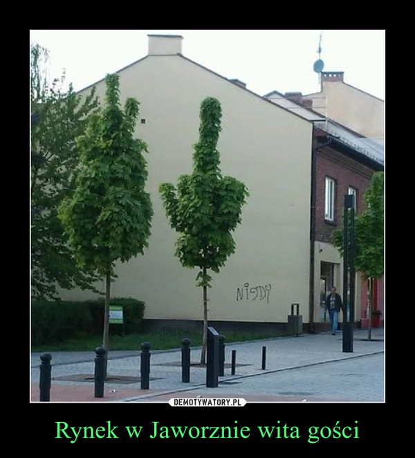 Rynek w Jaworznie wita gości –  