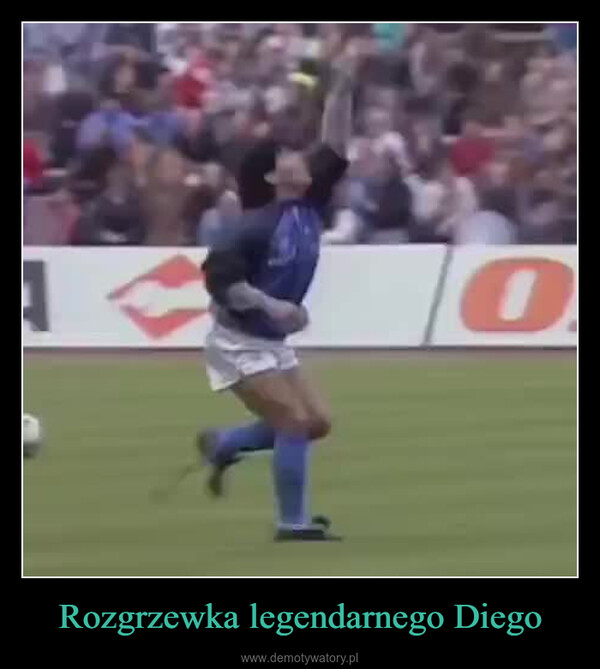 Rozgrzewka legendarnego Diego –  