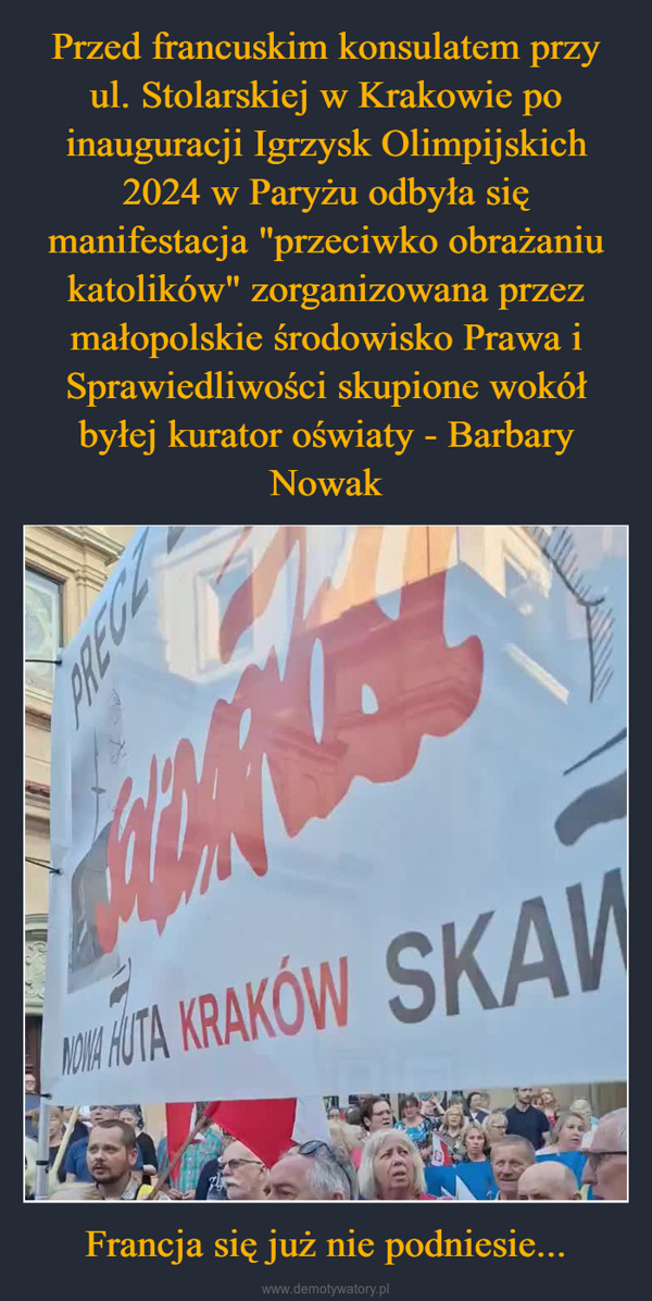 Francja się już nie podniesie... –  2UTA KRAKÓW SKAW