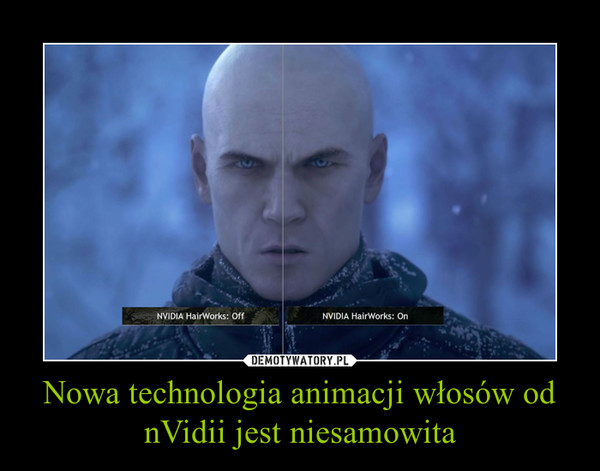 Nowa technologia animacji włosów od nVidii jest niesamowita –  