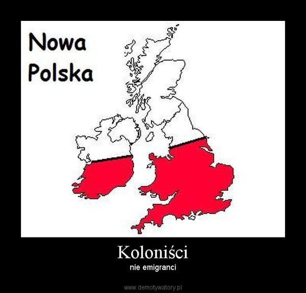 Koloniści – nie emigranci 