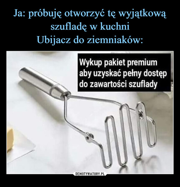  –  Wykup pakiet premiumaby uzyskać pełny dostępdo zawartości szufladyM