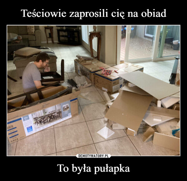 To była pułapka –  