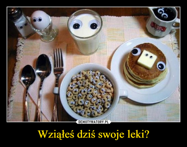 Wziąłeś dziś swoje leki? –  