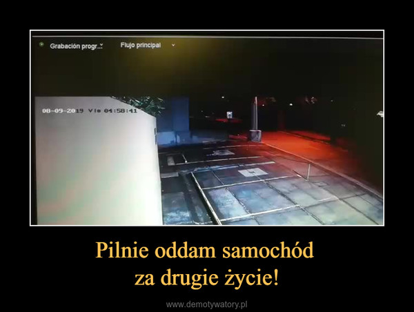 Pilnie oddam samochód za drugie życie! –  