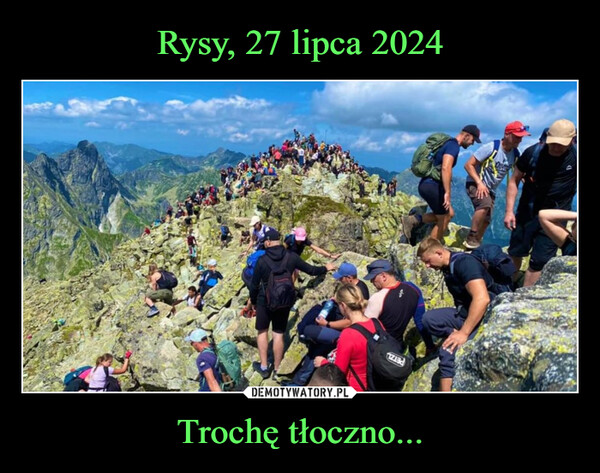 Trochę tłoczno... –  PETZL