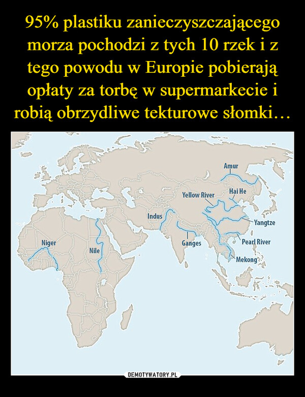  –  NigerNileIndusAmurHai HeYellow RiverYangtzePearl RiverGangesMekong