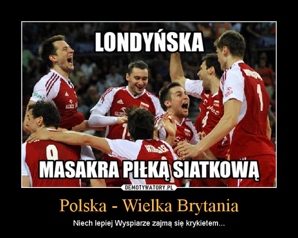 Polska - Wielka Brytania – Niech lepiej Wyspiarze zajmą się krykietem... 