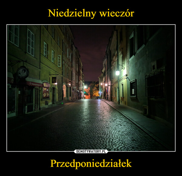 Przedponiedziałek –  Restauracja MurzynekLamus