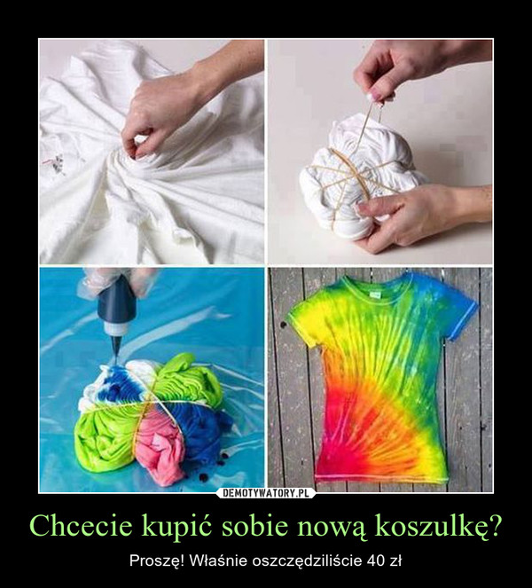 Chcecie kupić sobie nową koszulkę? – Proszę! Właśnie oszczędziliście 40 zł 