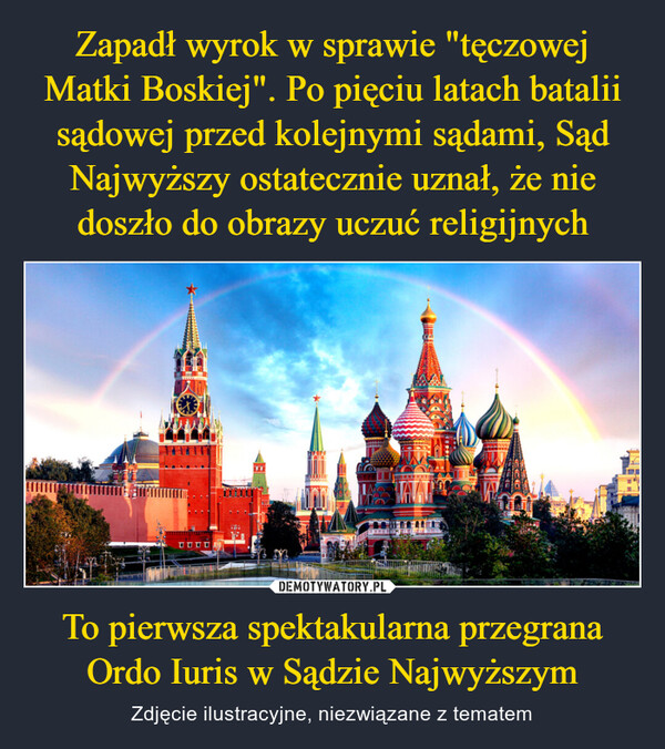 To pierwsza spektakularna przegrana Ordo Iuris w Sądzie Najwyższym – Zdjęcie ilustracyjne, niezwiązane z tematem τιττ