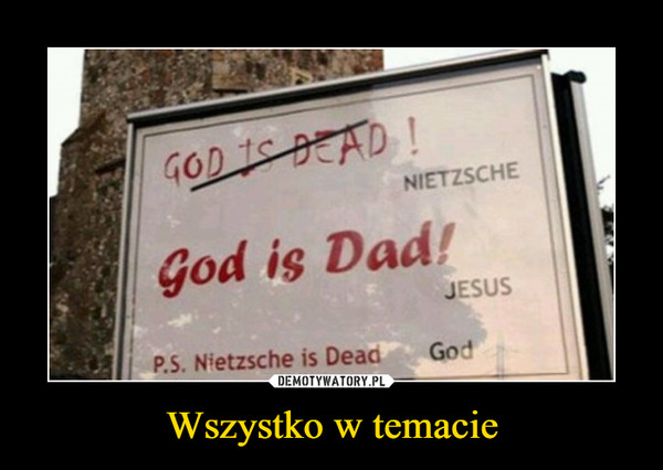 Wszystko w temacie –  