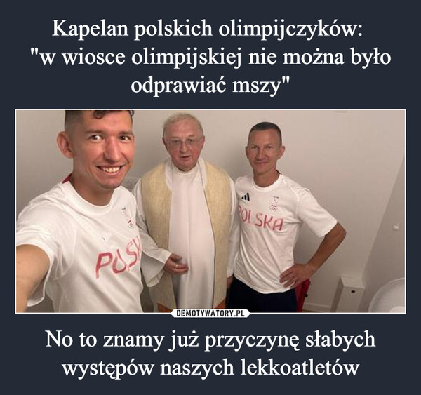 No to znamy już przyczynę słabych występów naszych lekkoatletów –  POSPOLSKA