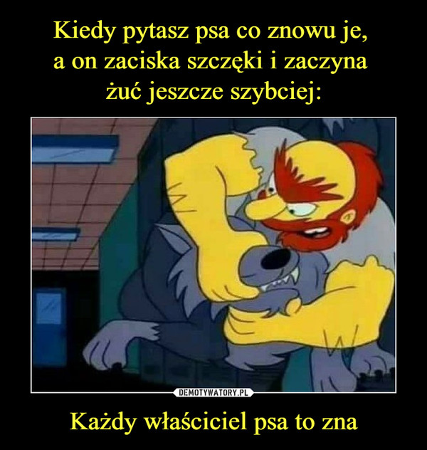 Każdy właściciel psa to zna –  