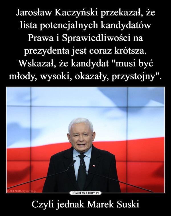 Czyli jednak Marek Suski –  AGENCJA wyborcza.pl