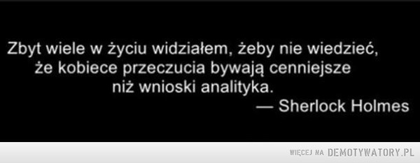 Kobieca intuicja ułatwia życie! –  