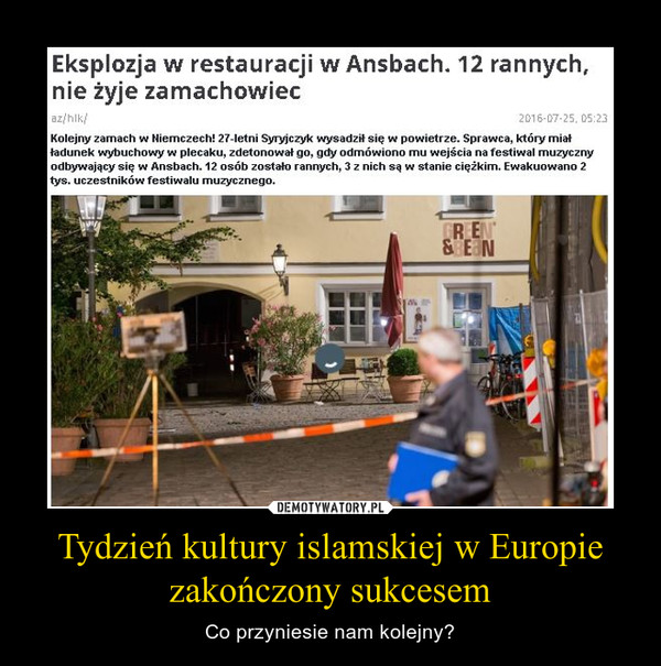 Tydzień kultury islamskiej w Europie zakończony sukcesem – Co przyniesie nam kolejny? 